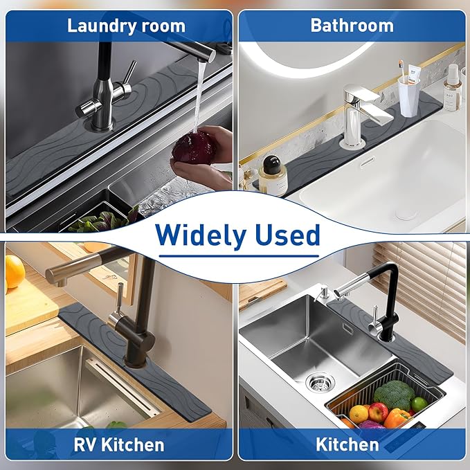 Faucet Mat for Kitchen Sink - Image 6