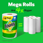 Bounty Select-A-Size Paper Towels, 2 Mega Rolls = 8 Regular Rolls - Image 3