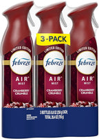 Febreze Air Freshener Spray, Odor-Fighting Room Spray, Cranberry Crumble Scent - Image 10