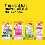 Glad ForceFlex Tall Kitchen Trash Bags, 13 Gal, Gain Lavender - Image 9