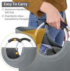 ZEROJETLAG 82L Large Laundry Basket Collapsible Hamper - Image 3