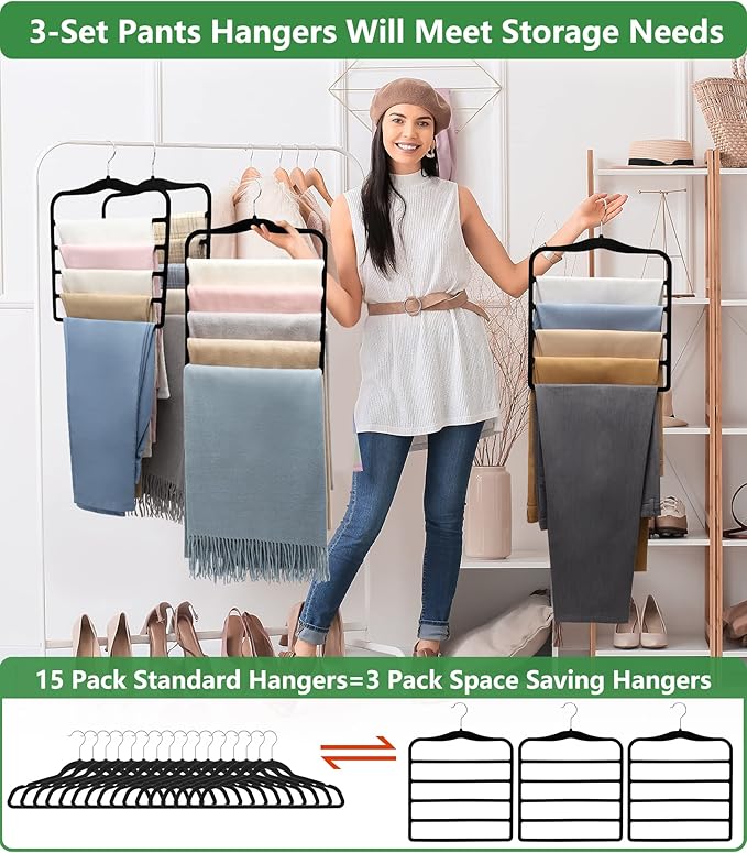 Closet Organizers and Storage, 3 Pack Organization and Storage - Image 3