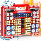 2025 Upgraded Large Battery Organizer Storage Case by Unknown