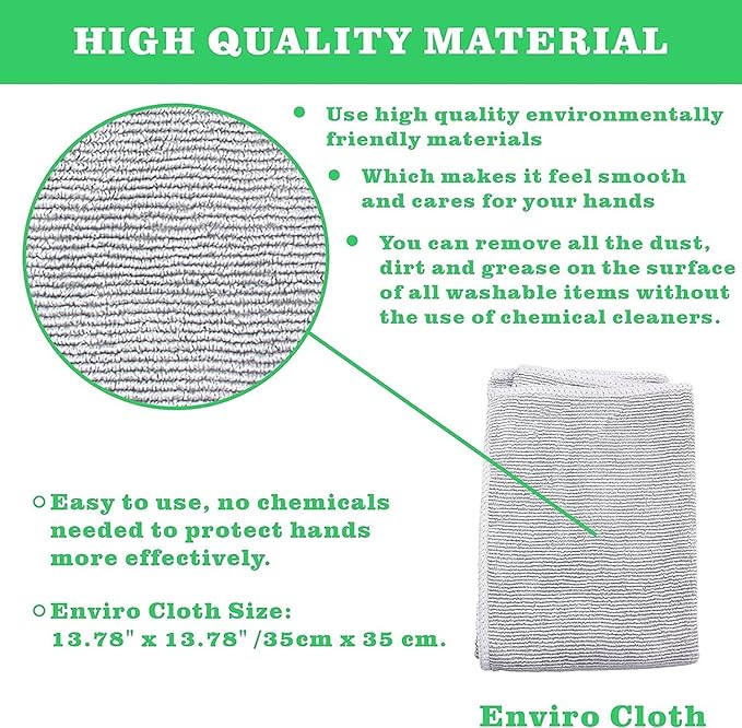 Longmann NΘrwex Enviro Cloth, Glass Cloth, Cleaning Cloth, Streaks Schatches - Image 2