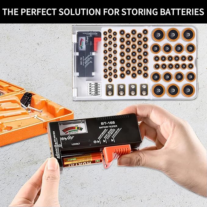 Battery Organizer Storage Box - Image 7