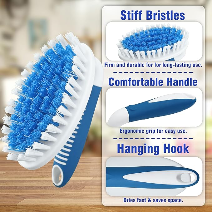 PHYEX Scrub Brush, 2 Pack Household Cleaning Brushes - Image 6
