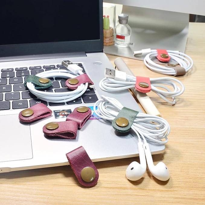 CAILLU Cord Organizer, Cord Keeper, Cable Organizer USB Holder, Cable Management - Image 3