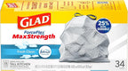 Glad ForceFlex MaxStrength Kitchen Trash Bags, 13 Gal, Fresh Clean Febreze - Image 11