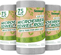 Microfiber Cleaning Cloths Roll, 225 Pack Tear Away Microfiber Towels Roll by SOOWASH