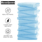 MOONQUEEN Microfiber Facial Cloths Fast Drying Washcloth 12 Pack - Image 4