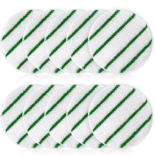 Tioncy 10 Pcs 19 Inches Synthetic Carpet Bonnet Scrubber Brush Carpet Bonnets by Tioncy