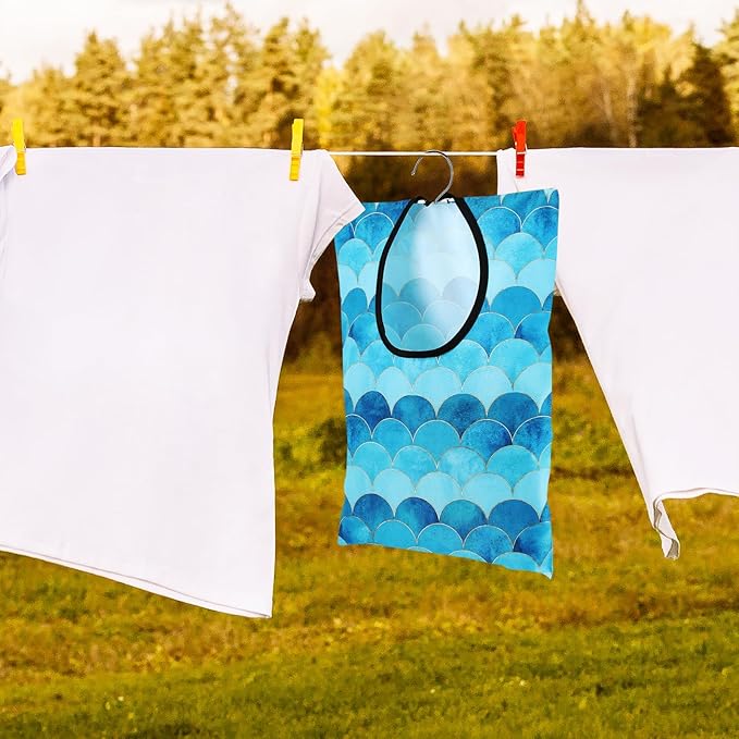 YLOLUL 2 Pcs Summer Clothes Pin Bag - Image 5