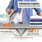 Ironing Board Cover and Pad 15"x54" Extra Thick Natural Cotton, Scorch and - Image 5
