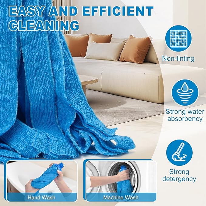 KeFanta Mop, Microfiber Cloth Mops - Image 2