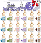 AROIC Car Air Freshener, 18 Pack Long Lasting Hanging Car Air Freshener by AROIC