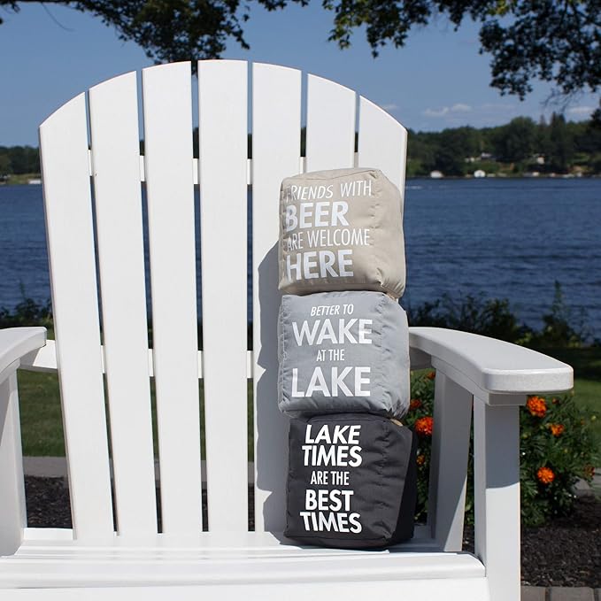 Pavilion - Friends with Beer are Welcome Here - Tan Decorative Door Stopper - - Image 5