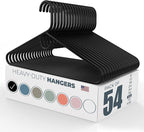 Neaties Heavy Duty Clothes Hangers 50 Pack – Made in The USA – 8lb Capacity by NeatiesHangers