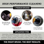 Interior Car Detailing Drill Brush Set - Image 2