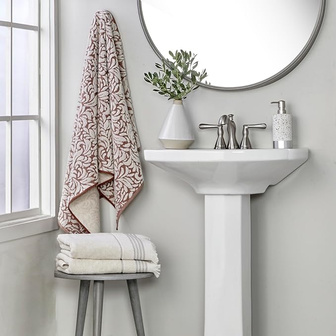 SKL Home Renan 100% Turkish Cotton Premium Bath Towel, 600 GSM, Soft & - Image 5