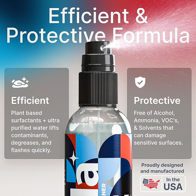 Koala Eyeglass Lens Cleaner Spray Kit | 8oz + 2oz Glasses Cleaner Bottle + - Image 3