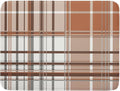 Brown White Buffalo Plaid Dish Drying Mat 18 x 24 Inch by APORTT
