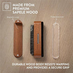 Big Fudge Vinyl 2-in-1 Wooden Record Cleaning Brush - Image 6