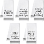 R HORSE Funny Kitchen Dish Towels by RHORSE
