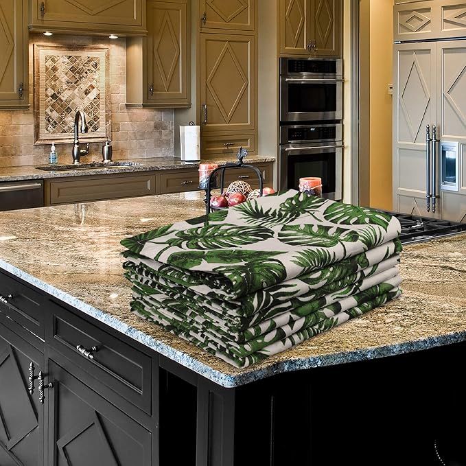 Urban Villa Tropical Print Kitchen Towels - Image 4