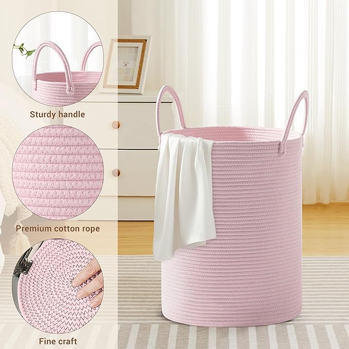 Girls' Tall Laundry Basket - Image 3