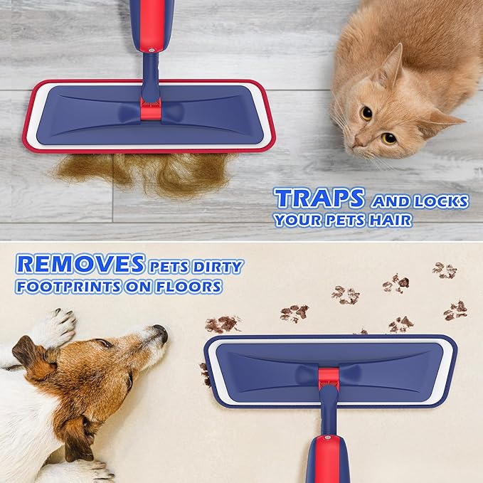 Spray Mops for Floor Cleaning: MEXERRIS Wet Dust Mops - Image 2