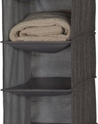 Household Essentials 10-Shelf Wide Hanging Shoe Organizer, Soft and Durable - Image 4