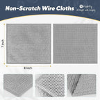Orighty Multipurpose Wire Dishwashing Rag 12 Pcs, Upgraded Double-Layer - Image 2