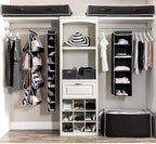 ZOBER Hanging Closet Organizer, 5-Shelf - Image 7