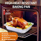 Aluminum Foil Pans 9x13 Disposable – 30 Pack Half Size Aluminum Foil Heavy Duty - Image 3