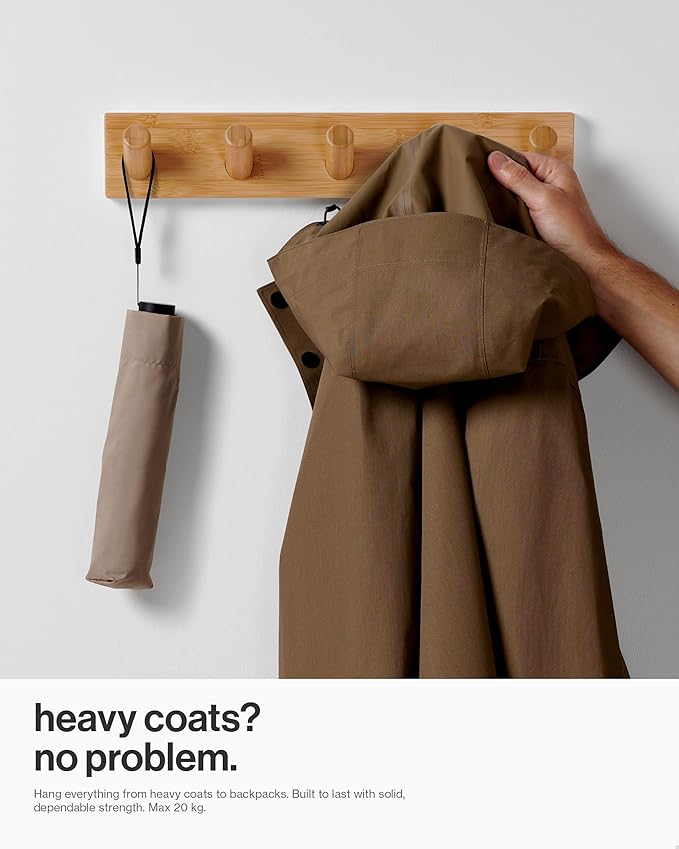 LARHN Wall Mounted Coat Rack - Image 3