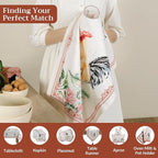100% Cotton Kitchen Towel Campagne Maison d' Hermine Set of 2 Super Soft Highly - Image 6