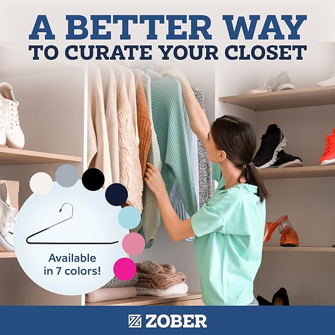 Zober Pants Hangers Non Slip - Image 8