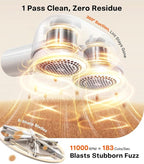 TORRAS Dual-Head Fabric Shaver, Longest Durability & 50ml Large Capacity - Image 4