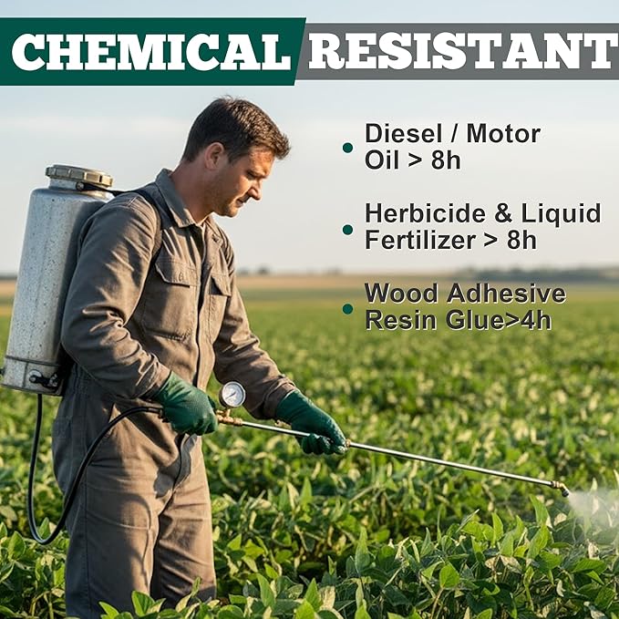 TitanFlex Heavy Duty Industrial Nitrile Gloves - Image 4
