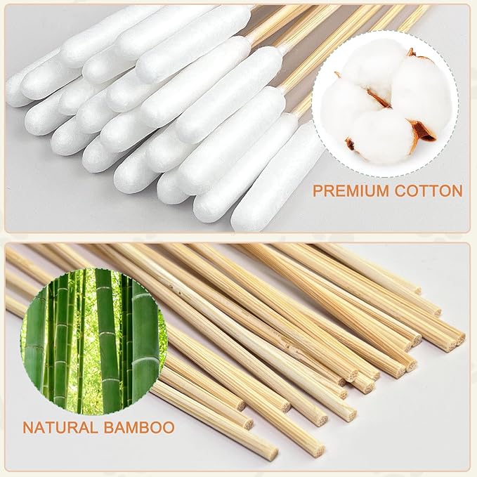 100 PCS Professional Dog Ear Cleaning Swabs - Image 2
