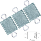 Nursery Door Latch Cover Door Silencer Cushion, Quiet Lock Cover Closer Durable - Image 2