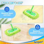 KEEPOW Reusable Microfiber Mop Pads Compatible - Image 6