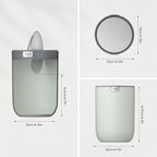 EKO Fandy 0.4 Gal/1.5L Mini Tabletop Trash Bin - Image 2