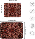 Super Absorbent Dish Drying Mat, Microfiber Fast-Drying Dish Mat, Kitchen Dish - Image 3