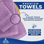 DAN RIVER 8 PC Luxury Bath Towels - Image 6