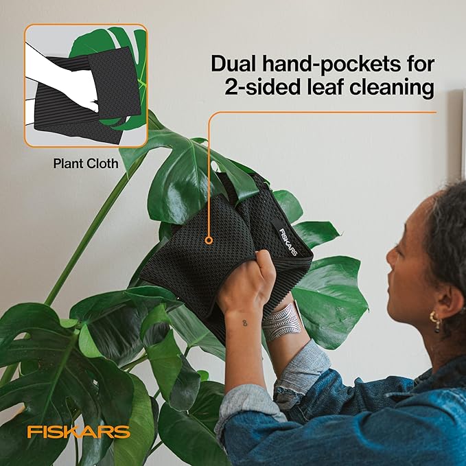 Fiskars Sunkiss Plant Care Cloth, Microfiber Dusting and Cleaning - Image 4
