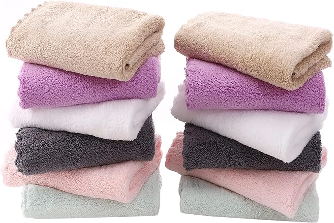 TENSTARS 12 Pack Premium Washcloths Set by TENSTARS