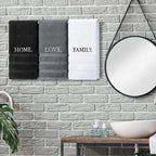 3 Pcs Farmhouse Decorative Hand Towels - Image 5