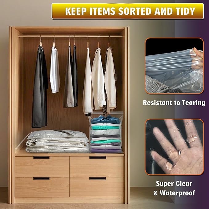 Extra Large 5 Gallon Zippered Plastic Bags - Image 6