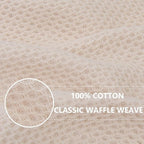 Homaxy 100% Cotton Waffle Weave Kitchen Dish Towels, Ultra Soft Absorbent Quick - Image 2